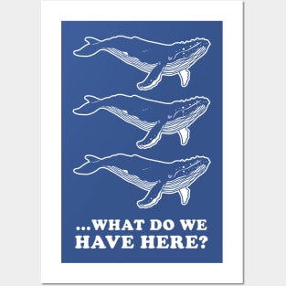 Whale Whale Whale Posters and Art